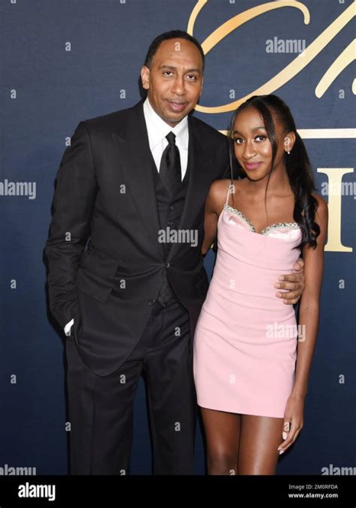 Stephen A. Smith hits the beach with female companion on trip