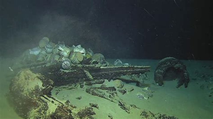 Sunken WWII destroyer reached in world's deepest shipwreck dive