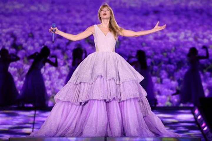 Taylor Swift fan escapes mall security after stealing 'Eras' cutout