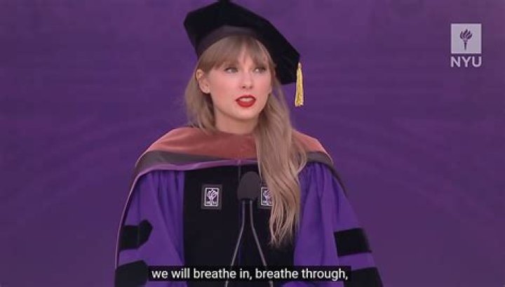 Taylor Swift teased 'Midnights' lyrics in NYU speech