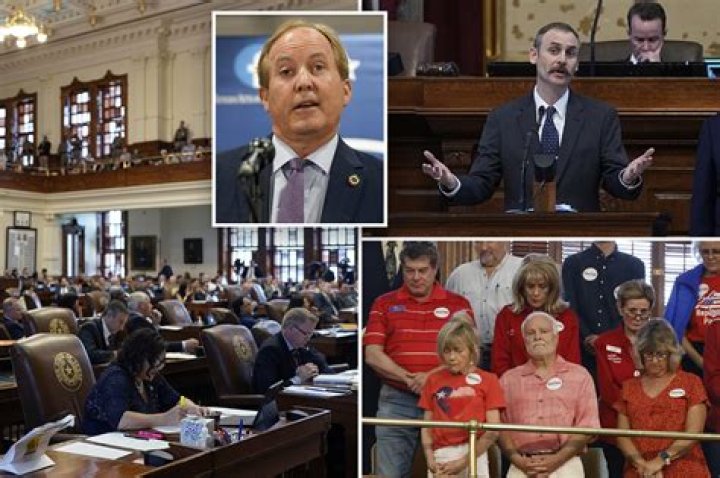 Texas Republican AG Ken Paxton impeached