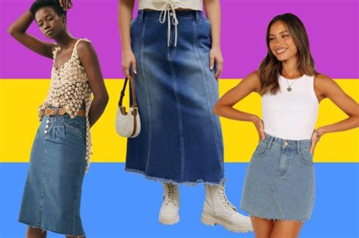 The 20 best denim skirts to rock in 2023: Mini to maxi