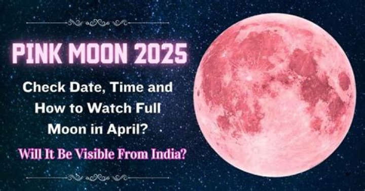 The April 2023 full pink moon could be why you can't sleep