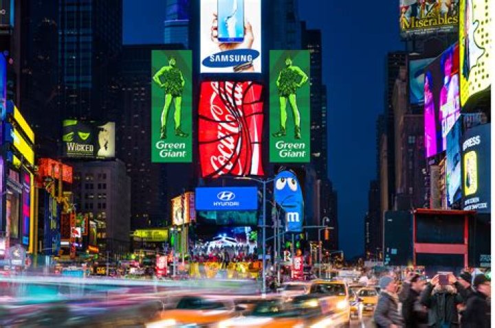 The Jolly Green Giant will soon tower over Times Square