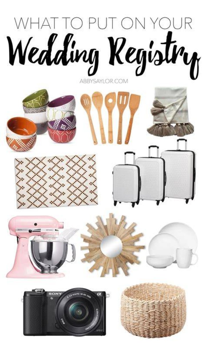 The Knot exclusively shares its top 10 wedding registry items