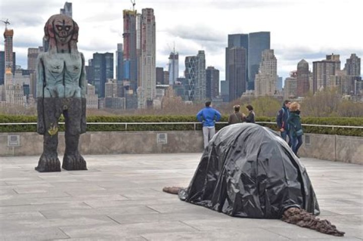 The Met museum rooftop has been invaded by aliens