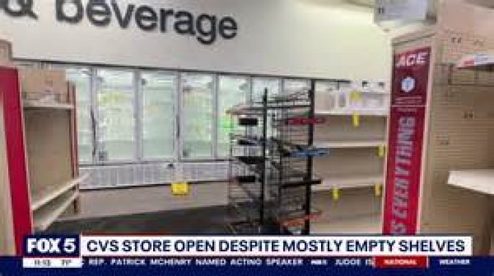Thieves strip shelves bare at CVS outlet in the nation's capital