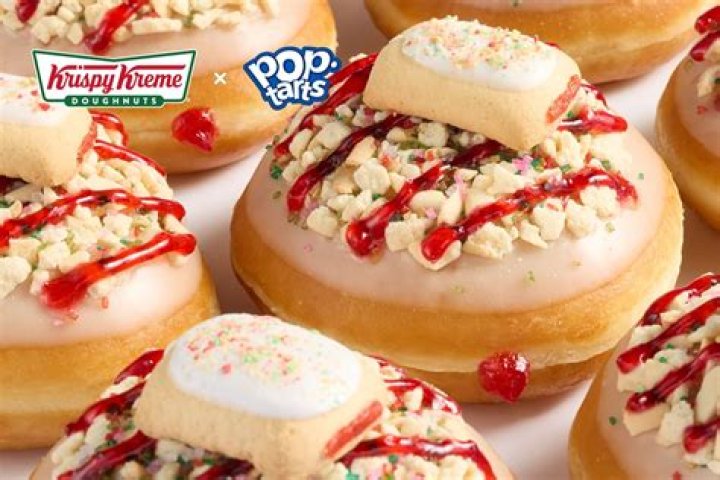 This burger has a bun made from 8 Krispy Kreme donuts — and you'll be paid if you can eat it in 3 bites
