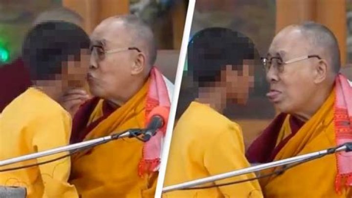 Tibetan leader defends Dalai Lama after 'suck my tongue' request to boy
