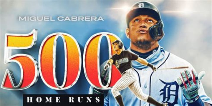 Tigers' Miguel Cabrera makes history with 500th home run