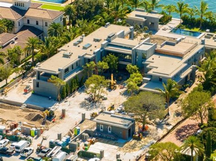 Tom Brady's mansion nears completion in Miami's exclusive 'Billionaire Bunker'