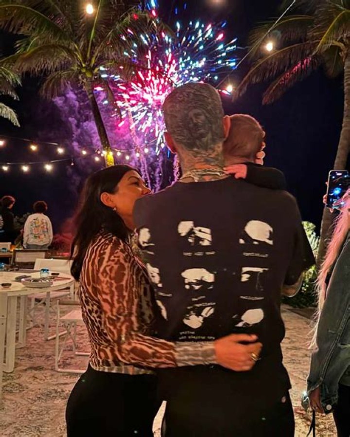 Travis Barker and Kourtney Kardashian post NSFW photos