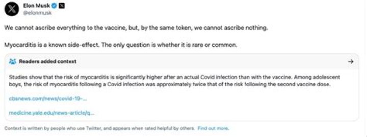 Twitter fact-check disappears from Elon Musk post linking Bronny James cardiac arrest to COVID vaccine