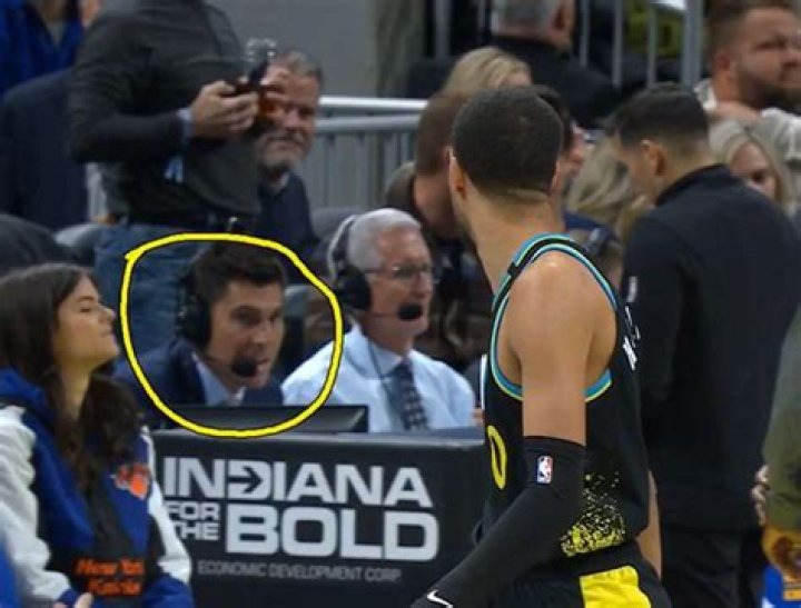Tyrese Haliburton stares down Knicks analyst Wally Szczerbiak