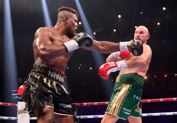 Tyson Fury survives scare from former UFC fighter Francis Ngannou