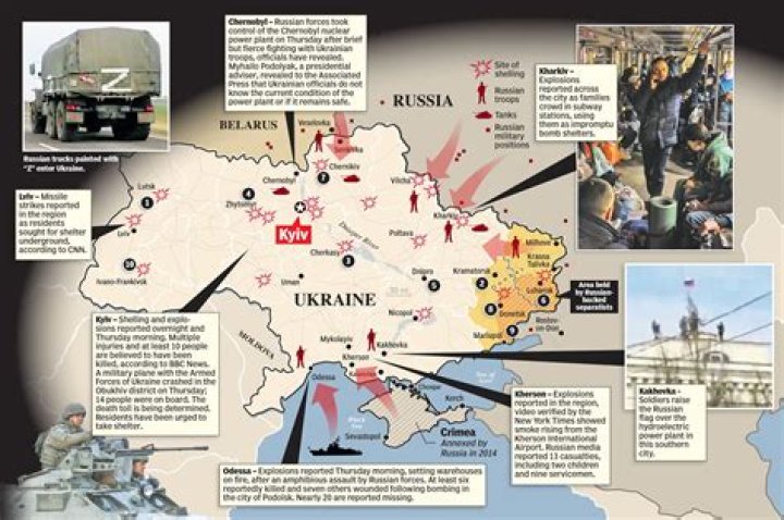 Ukrainian soldier blows himself up on bridge to prevent Russian advance