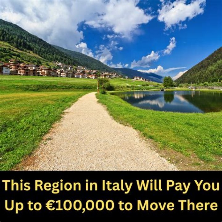 Under 40? This Italian region will pay you to move there
