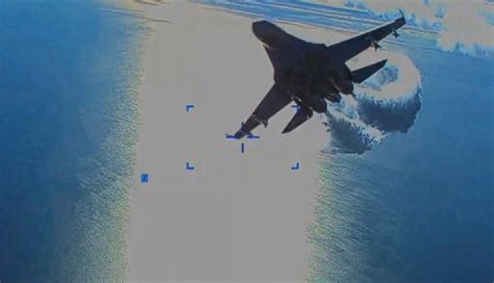 US releases video of Russian jet colliding with drone