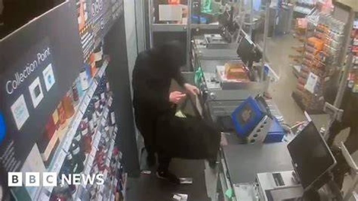 Viral video shows moment cop punches alleged shoplifter driving with $2K in stolen goods 