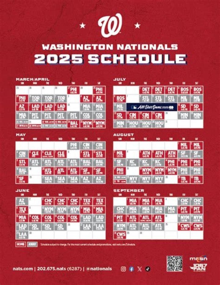 Washington Nationals home game tickets 2023: Schedule, prices