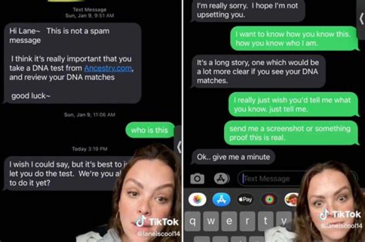 Woman discovers dad isn’t her biological father after stranger texts her to get DNA test