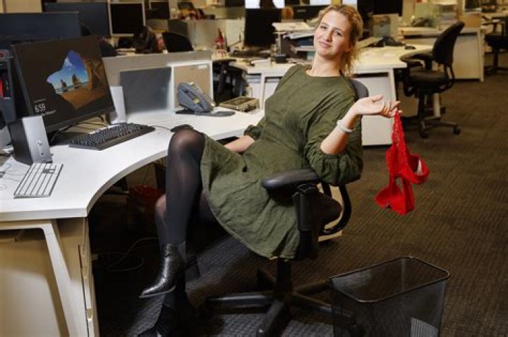 Women are going braless at work