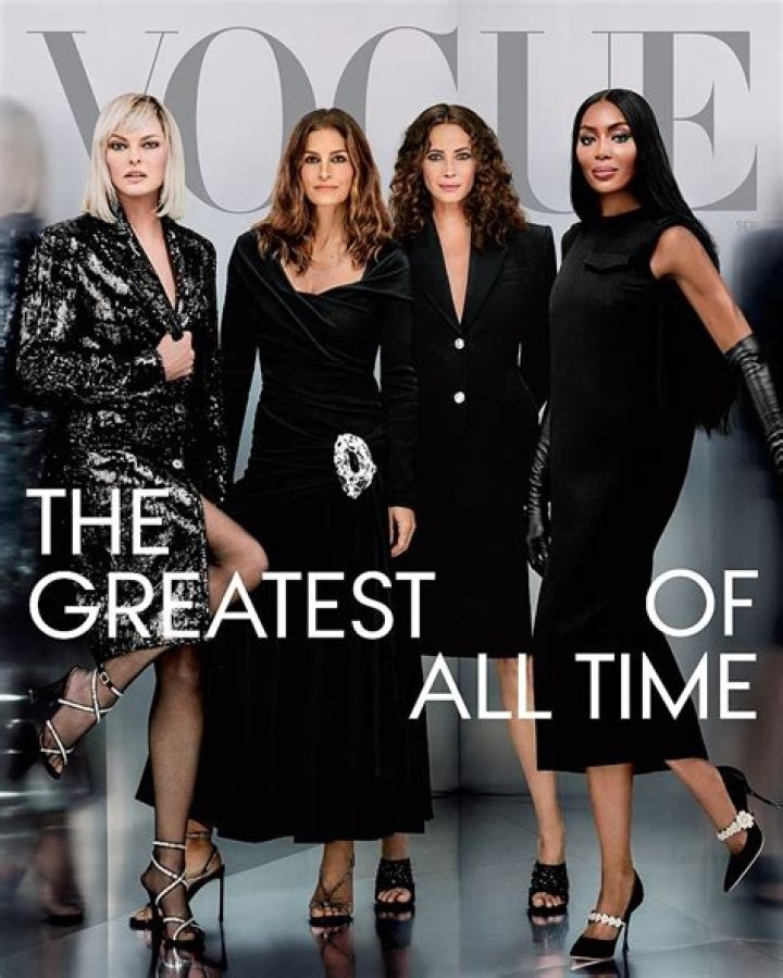 World's 'original supermodels' reunite for first Vogue cover together in 33 years