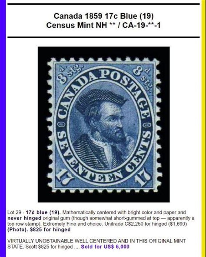 World’s most valuable stamp to go up for auction in NYC