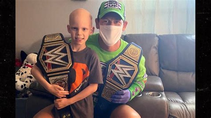 WWE's John Cena surprises 7-year-old boy battling cancer