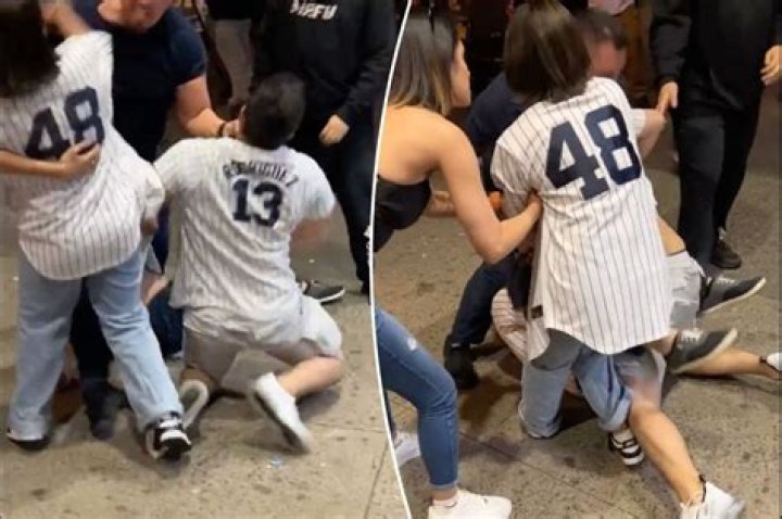 Yankees fans brawl near stadium after walk-off win vs. Orioles