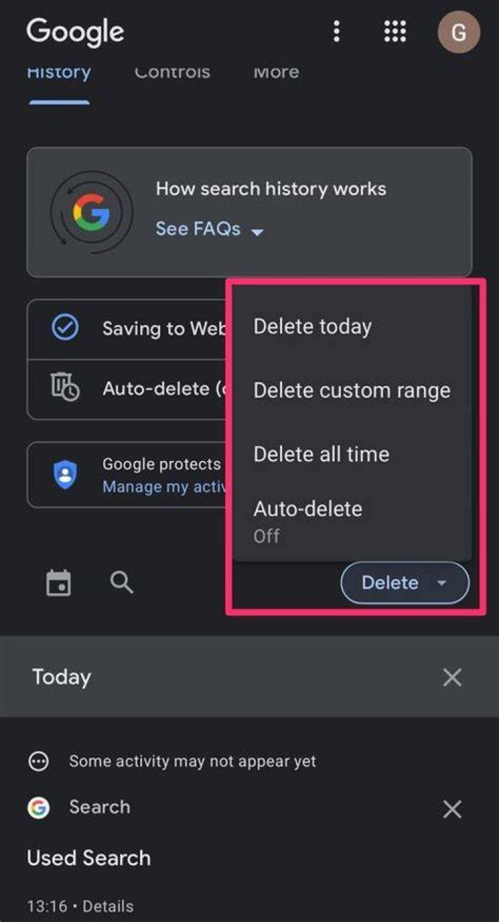 You've been deleting your Google search history wrong