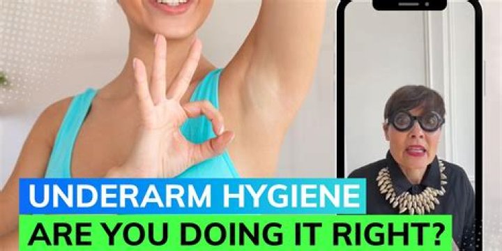 You've been washing your armpits wrong, hygiene expert reveals