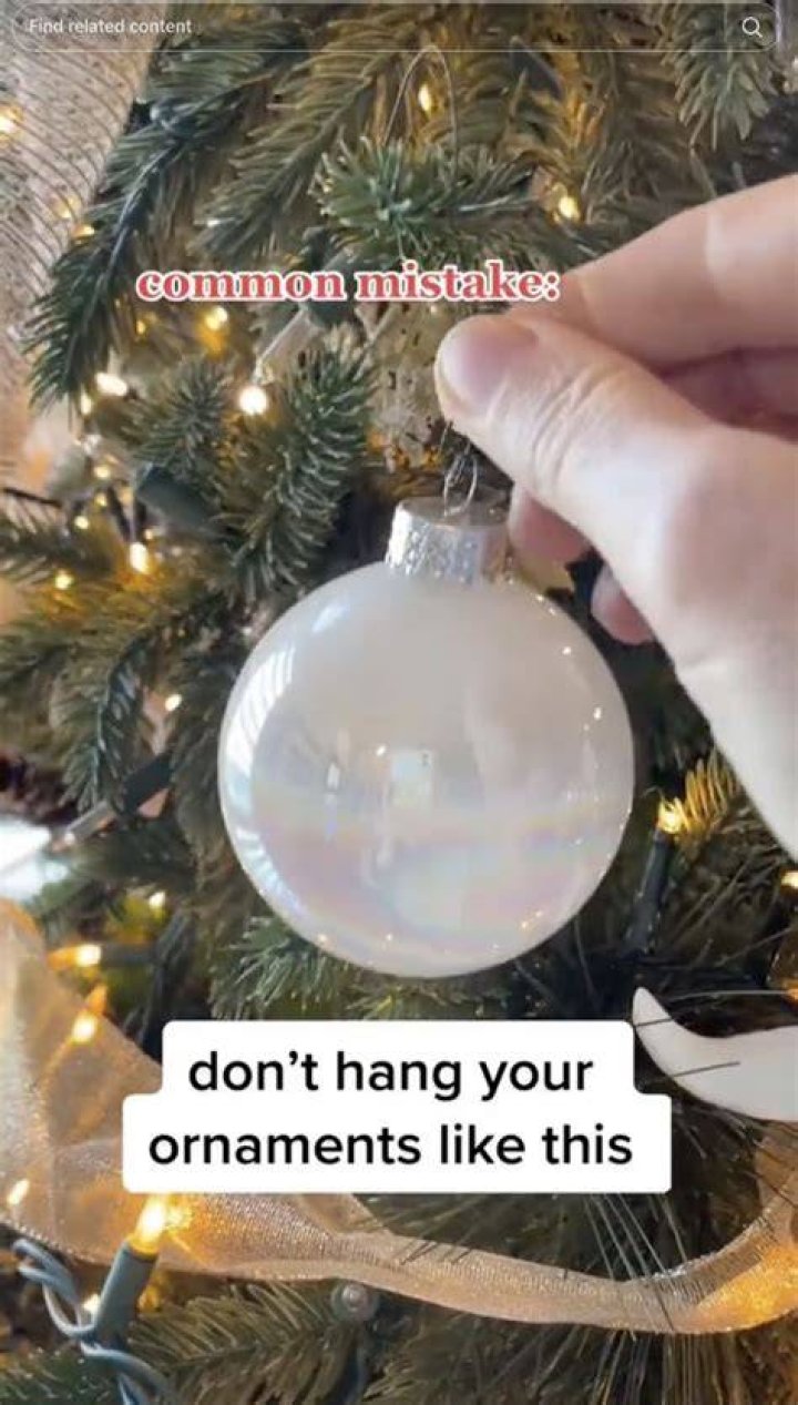 You’ve been hanging your Christmas ornaments all wrong — decorate your tree with this ‘brilliant’ trick