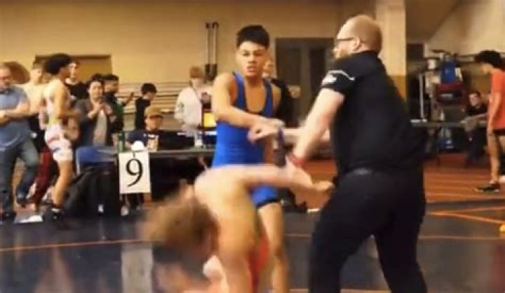 Youth wrestler who sucker-punched opponent cited for assault