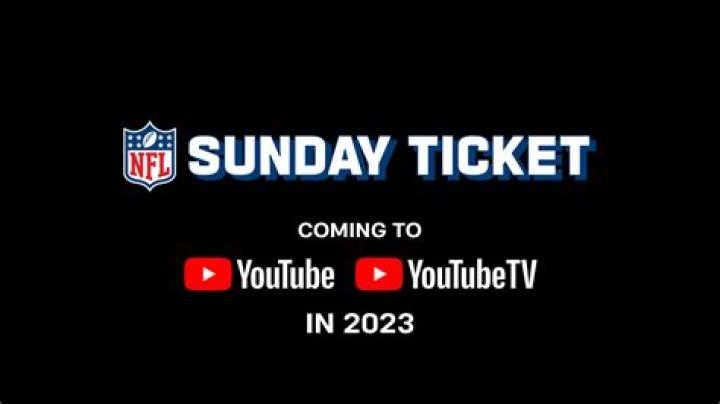 YouTube TV bringing big changes to 'NFL Sunday Ticket'