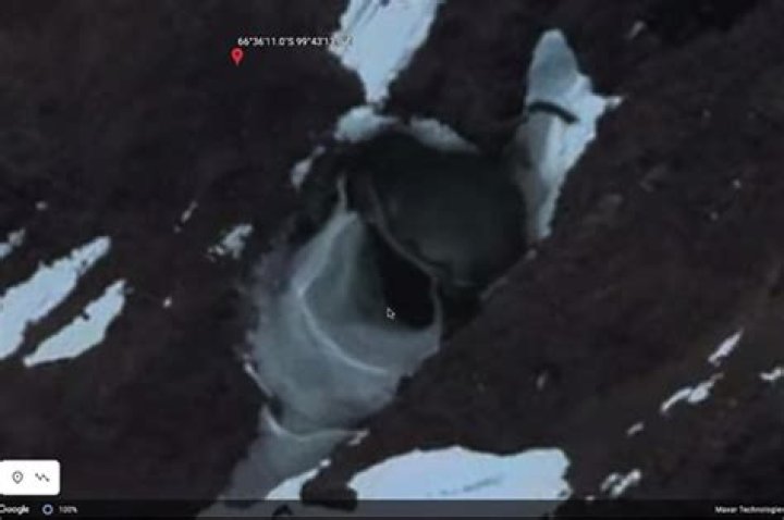YouTuber sparks theories after spotting dome-covered Antarctica cave