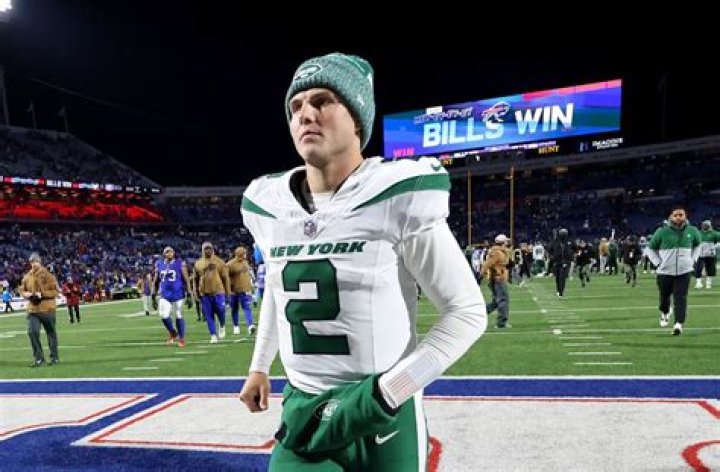 Zach Wilson banished to third string for Jets against Dolphins